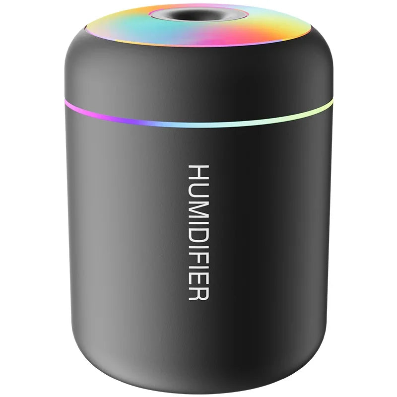 180ML Mini Luchtbevochtiger USB Elektrische Aroma Diffuser Essentiële Olie Luchtreiniger Aromatherapie Mist Maker Lichten Voor Auto Thuis Slaapkamer