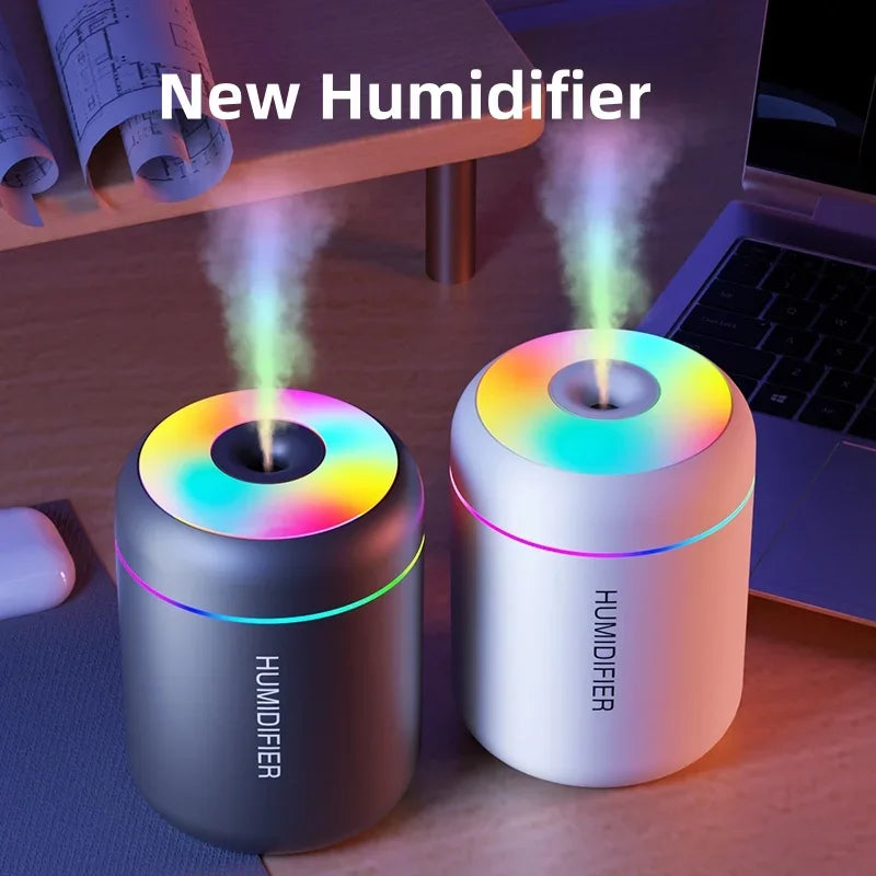 180ML Mini Luchtbevochtiger USB Elektrische Aroma Diffuser Essentiële Olie Luchtreiniger Aromatherapie Mist Maker Lichten Voor Auto Thuis Slaapkamer