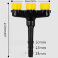 3/4/5/6-head garden sprayer multi-head spray nozzle with adjustable water volume, suitable for watering lawns plants