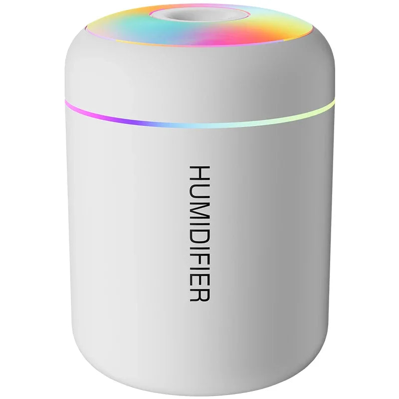 180ML Mini Luchtbevochtiger USB Elektrische Aroma Diffuser Essentiële Olie Luchtreiniger Aromatherapie Mist Maker Lichten Voor Auto Thuis Slaapkamer