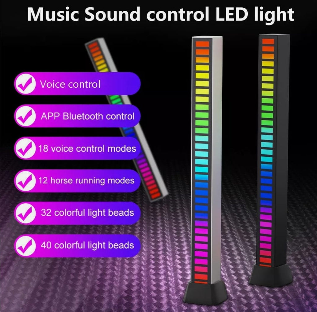 Dragon Sound Reactive Muzieklichtbalk 2 stuks verpakking