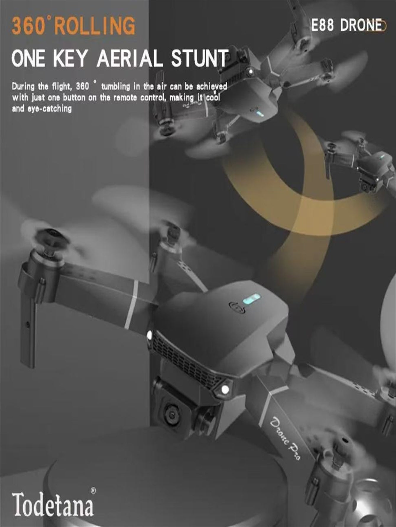 SkyCapture™ – Foldable Smart Camera Drone with 1 Battery (US